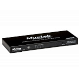 Коммутатор 4х1 HDMI с деэмбедером аудио, разрешение UHD-4K MuxLab 500430