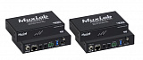 Комплект: приемник и передатчик HDMI / HDBT, управление RS232, поддержка 4K/60 MuxLab 500459